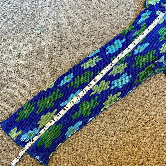 Black History Month Floral Pleated Casual Button Up Shirt Top Women Plus XXL - Picture 3 of 8